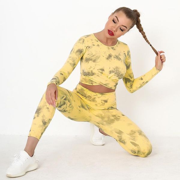 tie-dye yoga set nude feeling women sports fitness clothes long sleeve crop high waist leggings workout sportswear l xl outfit
tie-dye yoga set nude feeling women sports fitness clothes long sleeve crop high waist leggings workout sportswear l xl outfit