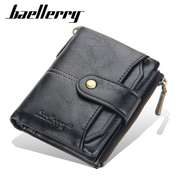 baellerry new men's chain short buckle large capacity multi card slot zero wallet, Red;black
baellerry new men's chain short buckle large capacity multi card slot zero wallet, Red;black