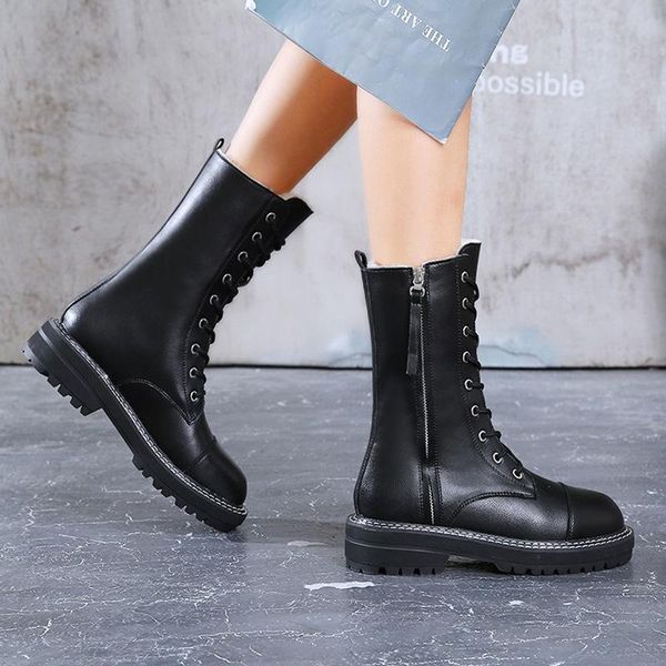 boots snow 2021 winter warm fashion all-match waterproof non-slip flat martn mid-tube cotton shoes women, Black
boots snow 2021 winter warm fashion all-match waterproof non-slip flat martn mid-tube cotton shoes women, Black