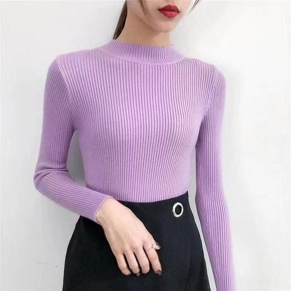 women's sweaters fashion women girls solid color long sleeve half turtleneck sweater bottoming shirt slim casual basic knitwear xuhs, White;black
women's sweaters fashion women girls solid color long sleeve half turtleneck sweater bottoming shirt slim casual basic knitwear xuhs, White;black