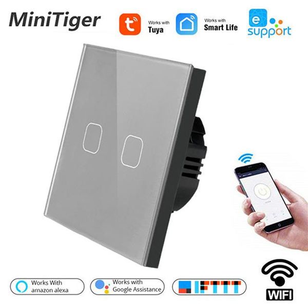 smart home control minitiger eu 1/2/3 gang tuya/smart life/ewelink wifi switch touch for google amazon alexa voice
smart home control minitiger eu 1/2/3 gang tuya/smart life/ewelink wifi switch touch for google amazon alexa voice