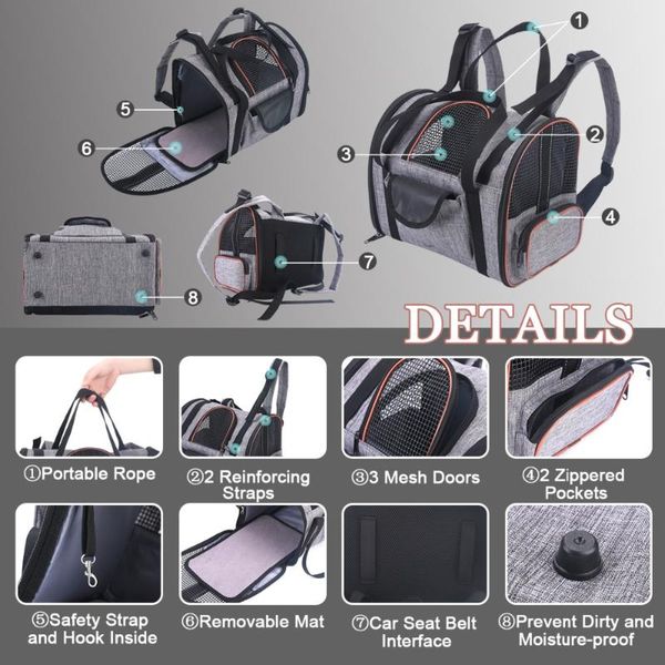 cat carriers,crates & houses breathable carrier backpack multi-functional folding pet puppy dog travel bag seat basket zipper
cat carriers,crates & houses breathable carrier backpack multi-functional folding pet puppy dog travel bag seat basket zipper