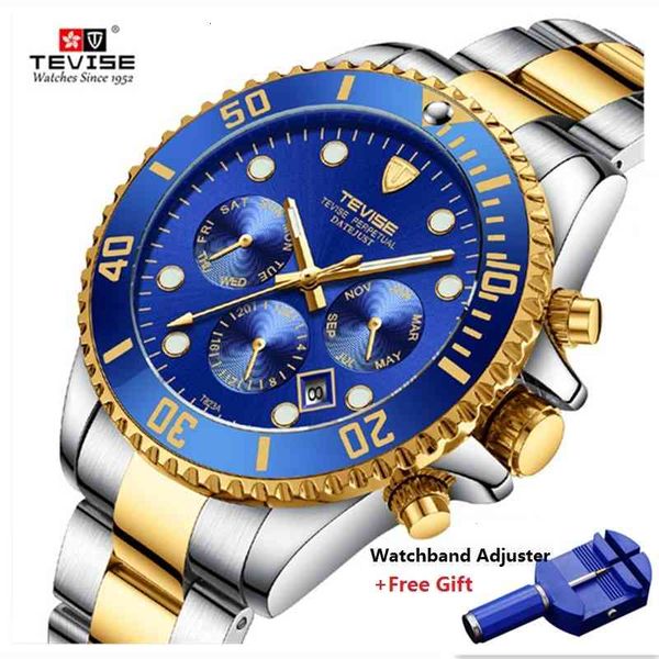 clock men luxury automatic tevise mechanical gentlemen rustless steel seamless military analogue relogio masculino, Slivery;brown
clock men luxury automatic tevise mechanical gentlemen rustless steel seamless military analogue relogio masculino, Slivery;brown