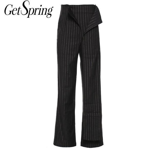 getspring women pants capris high waist stripe wide leg black vintage casual trousers fashion women's &, Black;white
getspring women pants capris high waist stripe wide leg black vintage casual trousers fashion women's &, Black;white