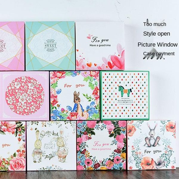 gift wrap 5pcs for you love cookie baking packing box donuts chocolate with window birthday christmas event & party favors
gift wrap 5pcs for you love cookie baking packing box donuts chocolate with window birthday christmas event & party favors