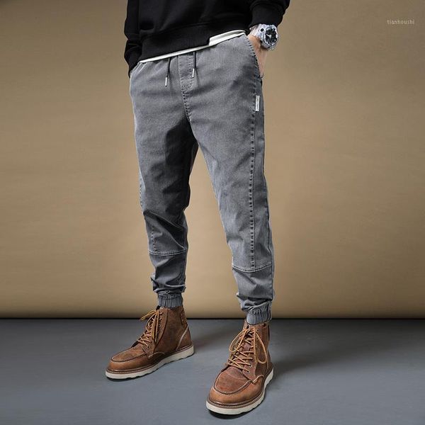 men's jeans hip hop baggy men patchwork harem pants streetwear loose drawstring denim trousers, Blue
men's jeans hip hop baggy men patchwork harem pants streetwear loose drawstring denim trousers, Blue