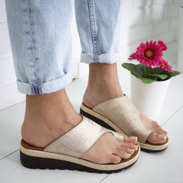 women pu shoes comfy flat sole ladies casual soft big toe foot correction sandal orthopedic bunion corrector slippers 2021, Black
women pu shoes comfy flat sole ladies casual soft big toe foot correction sandal orthopedic bunion corrector slippers 2021, Black