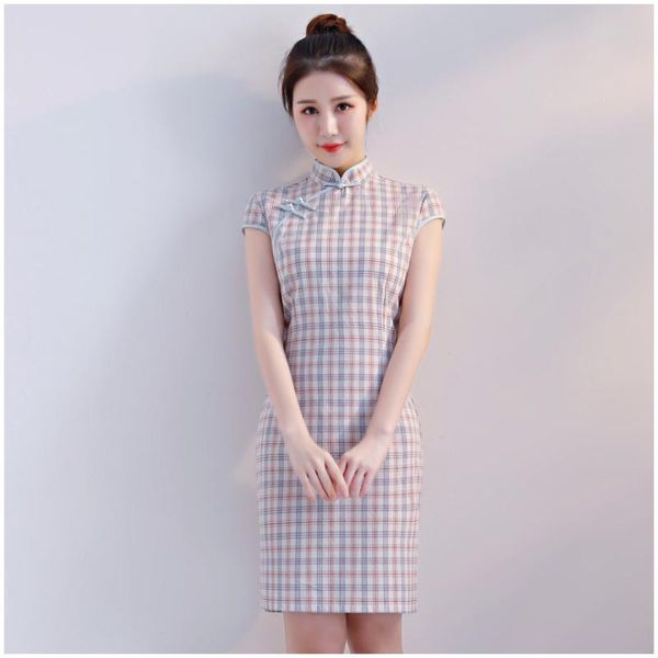 ethnic clothing chinese women cotton linen qipao elegant party prom dress vintage lady mandarin collar short sleeve mini vestidos size s-xxl, Red
ethnic clothing chinese women cotton linen qipao elegant party prom dress vintage lady mandarin collar short sleeve mini vestidos size s-xxl, Red