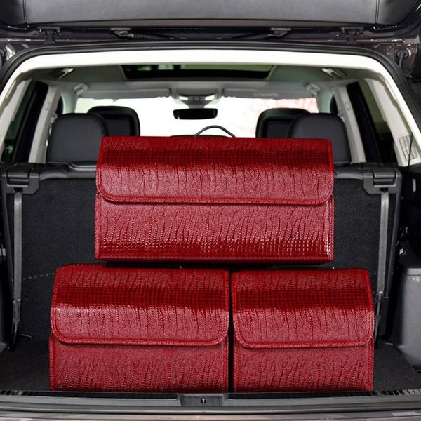 car organizer trunk storage box luxury crocodile pattern folding multifunction pu leather bag auto accessories
car organizer trunk storage box luxury crocodile pattern folding multifunction pu leather bag auto accessories