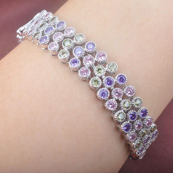 shining multicolor cubic zirconia silver color for women link chain bracelet os0102 link,, Black
shining multicolor cubic zirconia silver color for women link chain bracelet os0102 link,, Black