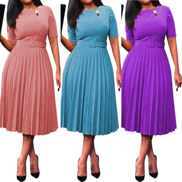 ethnic clothing 2021 summer elegent african women o-neck solid color short sleeve plus size knee-length dress s-3xl, Red
ethnic clothing 2021 summer elegent african women o-neck solid color short sleeve plus size knee-length dress s-3xl, Red