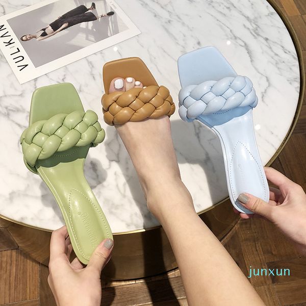 2021 womens slippers knot heels mules low heel slipper fashion designer moccasins ladies summer shoes colorful slides mulleus z381, Black
2021 womens slippers knot heels mules low heel slipper fashion designer moccasins ladies summer shoes colorful slides mulleus z381, Black