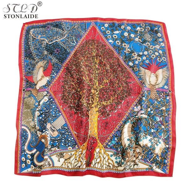 scarves 2021 70cm small square satin scarf shawls for women thin clean neat printing fashion ladies neck travel accessories, Blue;gray
scarves 2021 70cm small square satin scarf shawls for women thin clean neat printing fashion ladies neck travel accessories, Blue;gray