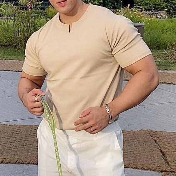 men's t-shirts men t-shirt round neck solid color stretchy summer short sleeve loose clothing fashionable for 2021, White;black
men's t-shirts men t-shirt round neck solid color stretchy summer short sleeve loose clothing fashionable for 2021, White;black