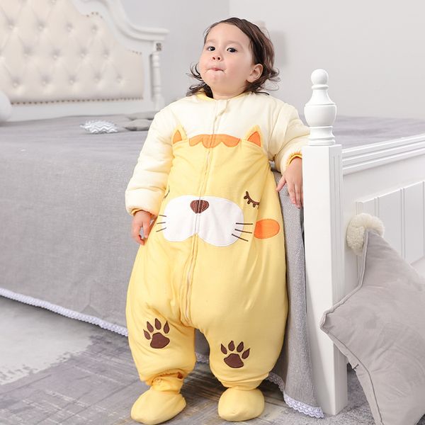 Baby Sleeping Bag with Legs Autumn Winter Cotton Thicken Long Sleeve Romper Sleep Sack Newborn Wearable Blanket Bedding Set
Baby Sleeping Bag with Legs Autumn Winter Cotton Thicken Long Sleeve Romper Sleep Sack Newborn Wearable Blanket Bedding Set