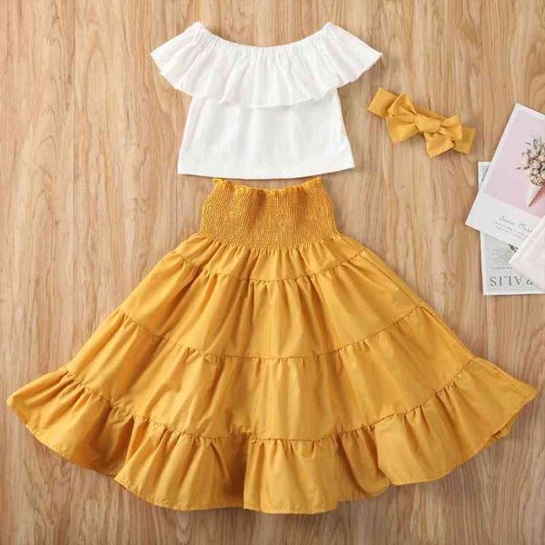 toddler kids baby girls infant 2 7y clothes set fashion fairy t shirt yellow skirts sets with bowknot headband, White
toddler kids baby girls infant 2 7y clothes set fashion fairy t shirt yellow skirts sets with bowknot headband, White