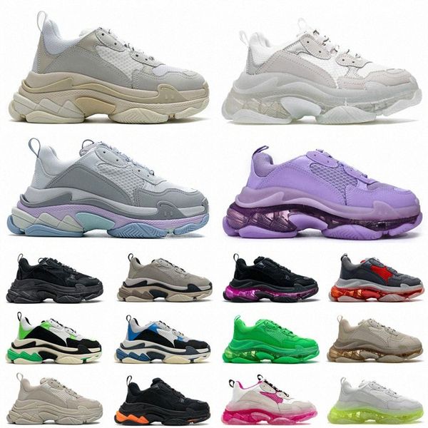 2021 paris triple-s clear sole casual shoes fluo red neon green rainbow pink black beige yellow navy mens women platform sneakers with box 1
2021 paris triple-s clear sole casual shoes fluo red neon green rainbow pink black beige yellow navy mens women platform sneakers with box 1