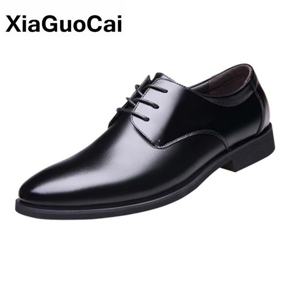 dress shoes spring autumn men fashion leather oxfords luxury british male flats pointed toe casual man's business, Black
dress shoes spring autumn men fashion leather oxfords luxury british male flats pointed toe casual man's business, Black