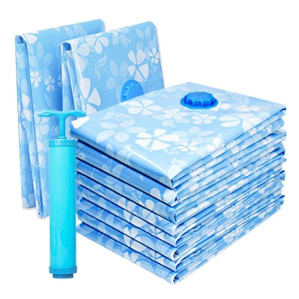 storage bags promotion 11pcs thickened vacuum bag for cloth compression with hand pump reusable blanket quilt
storage bags promotion 11pcs thickened vacuum bag for cloth compression with hand pump reusable blanket quilt
