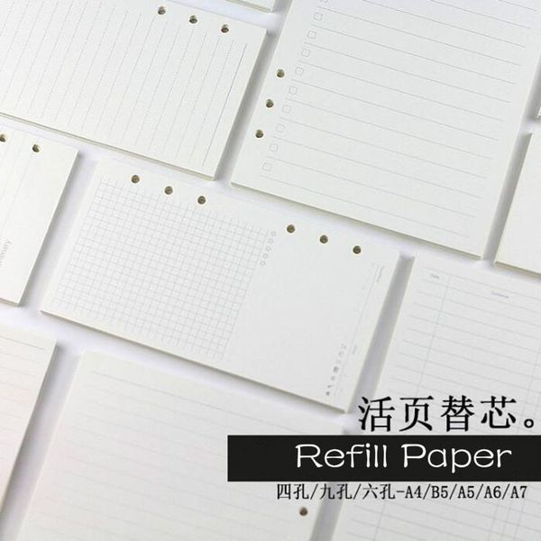 sheets white color paper a5 a6 a7 a4 notebook journal diary refill stationery supplies spiral binder 6 holes notepads, Purple;pink
sheets white color paper a5 a6 a7 a4 notebook journal diary refill stationery supplies spiral binder 6 holes notepads, Purple;pink
