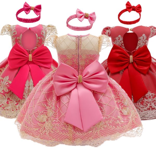 girl's dresses red christmas baby girls dress first birthday party baptism gown 12 18 24 months toddler newborn girl new year princess, Red;yellow
girl's dresses red christmas baby girls dress first birthday party baptism gown 12 18 24 months toddler newborn girl new year princess, Red;yellow