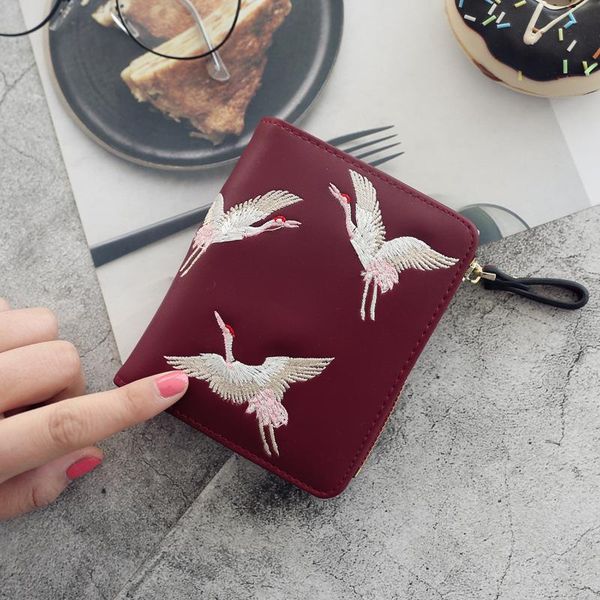 wallets pu leather small wallet women famous mini purses female short coin zipper purse holder, Red;black
wallets pu leather small wallet women famous mini purses female short coin zipper purse holder, Red;black