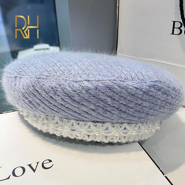 berets ladies beret vintage hat for women winter knitted pearl edge painter hats cap autumn brand female rh, Blue;gray
berets ladies beret vintage hat for women winter knitted pearl edge painter hats cap autumn brand female rh, Blue;gray