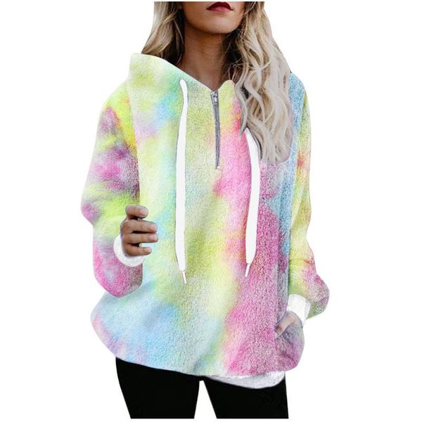 women's hoodies & sweatshirts pd women tie-dye autumn and winter adults long sleeve zipper hoodie drawstring womens clothing, Black
women's hoodies & sweatshirts pd women tie-dye autumn and winter adults long sleeve zipper hoodie drawstring womens clothing, Black