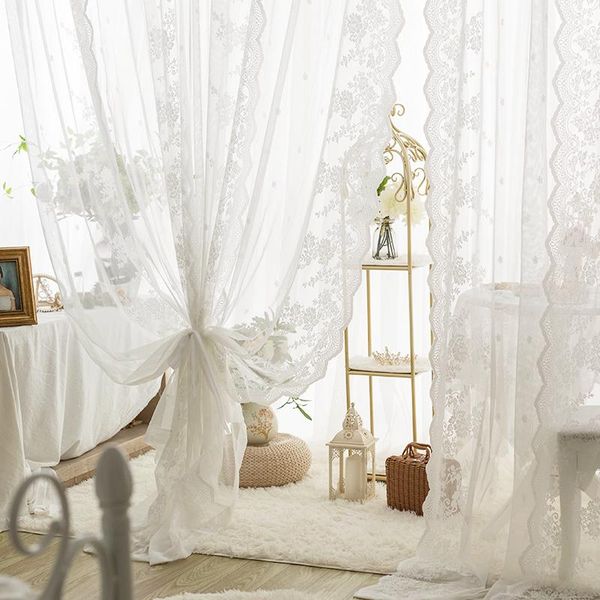 curtain & drapes european white lace sheer curtains for living room floral tulle home decorations
curtain & drapes european white lace sheer curtains for living room floral tulle home decorations