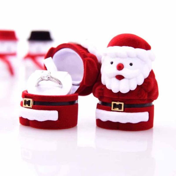 1pcs red color jewelry storage 4.9x4.3x6.5cm cute santa cartoon ring box necklace flocking shape gift wrap
1pcs red color jewelry storage 4.9x4.3x6.5cm cute santa cartoon ring box necklace flocking shape gift wrap