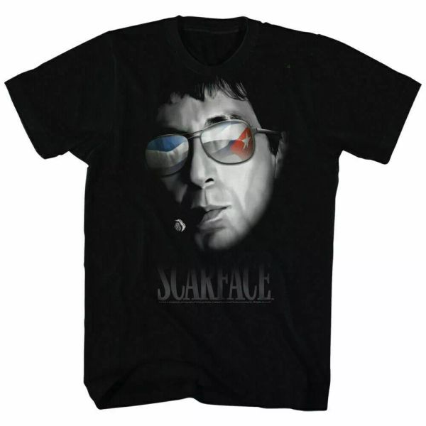 scarface cuban aviators t shirt licensed mob mafia al pacino movie tee black, White;black
scarface cuban aviators t shirt licensed mob mafia al pacino movie tee black, White;black