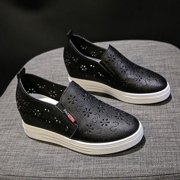 flat platform shoes female casual sneakers women shoes woman loafers slip on butterfly leather creepers increased ladies flats a, Black
flat platform shoes female casual sneakers women shoes woman loafers slip on butterfly leather creepers increased ladies flats a, Black