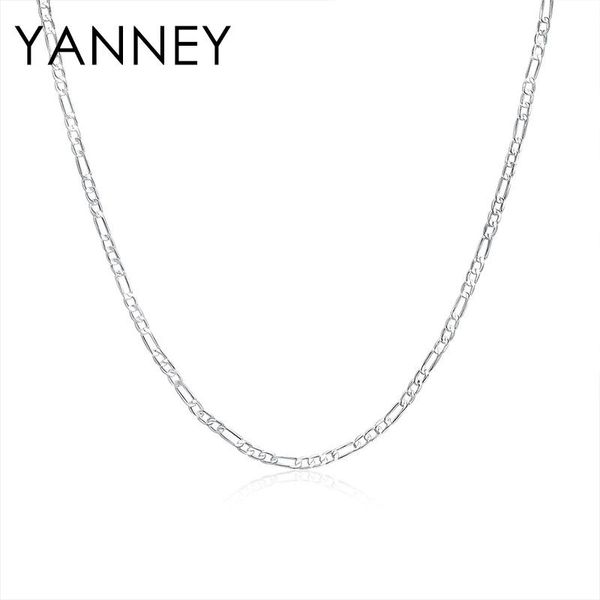 chains yanney 925 sterling silver 4mm exquisite figaro chain necklace for women, men, fashion necklaces, jewelry gifts
chains yanney 925 sterling silver 4mm exquisite figaro chain necklace for women, men, fashion necklaces, jewelry gifts