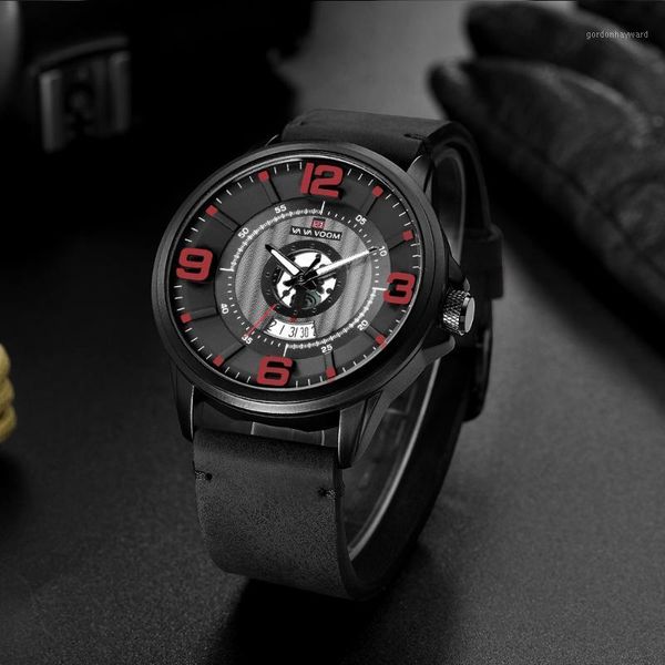 creative dew movement cross border outdoor sports waterproof watch calendar men's quartz wristwatches, Slivery;brown
creative dew movement cross border outdoor sports waterproof watch calendar men's quartz wristwatches, Slivery;brown