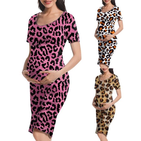 fashion maternity dresses party mom pregnancy summer leopard printing temperament clothes dress 2021 casual, Black;gray
fashion maternity dresses party mom pregnancy summer leopard printing temperament clothes dress 2021 casual, Black;gray