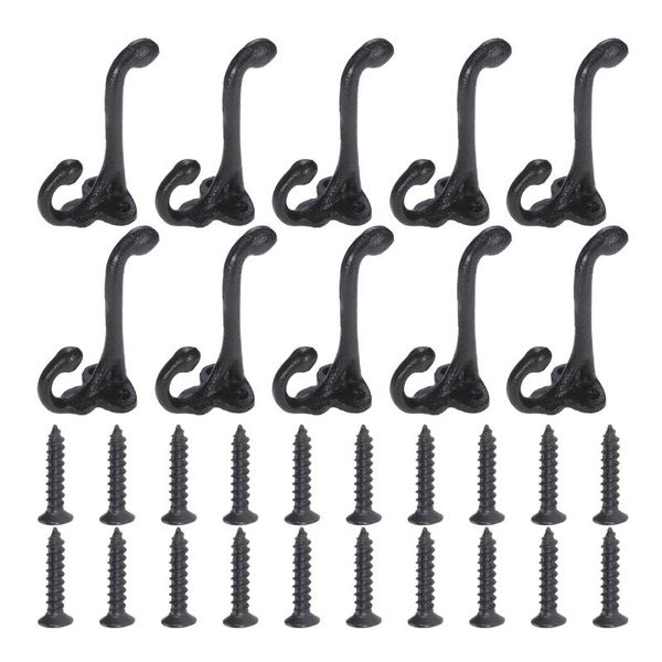 5PCS/10PCS Retro Key Hanger Coat Hat Towels Racks Cast Iron Wall Mounted Hooks Keys Holder Kitchen Bathroom Accessories & Rails
5PCS/10PCS Retro Key Hanger Coat Hat Towels Racks Cast Iron Wall Mounted Hooks Keys Holder Kitchen Bathroom Accessories & Rails
