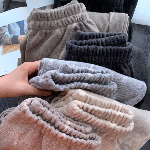 falling wide leg pants women's autumn and winter high waist straight wool versatile loose casual mopping trousers & capris, Black;white
falling wide leg pants women's autumn and winter high waist straight wool versatile loose casual mopping trousers & capris, Black;white