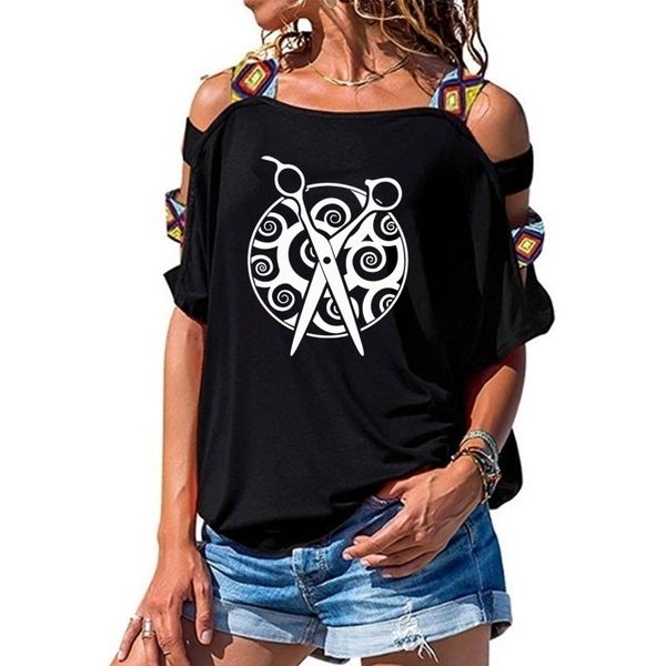 new hairdressing beauty salon funny t-shirt women loose cotton short sleeve female t-shirts fashion hollow out shoulder tees 210408, White
new hairdressing beauty salon funny t-shirt women loose cotton short sleeve female t-shirts fashion hollow out shoulder tees 210408, White
