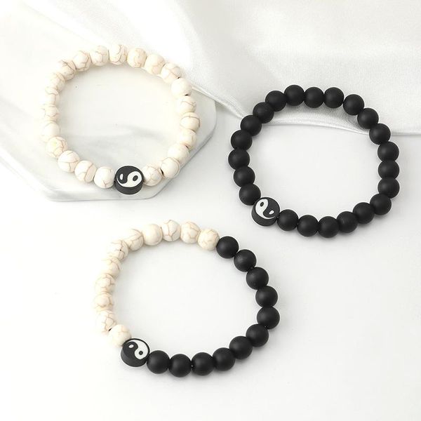 beaded, strands 2021 fashion taiji yin yang elasticity natural stone clay black white bracelet beads distance for women men lovers jewelry
beaded, strands 2021 fashion taiji yin yang elasticity natural stone clay black white bracelet beads distance for women men lovers jewelry