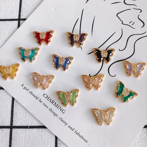 charms diy jewelry accessories glass crystal butterfly double pendant necklace bracelet material, Bronze;silver
charms diy jewelry accessories glass crystal butterfly double pendant necklace bracelet material, Bronze;silver