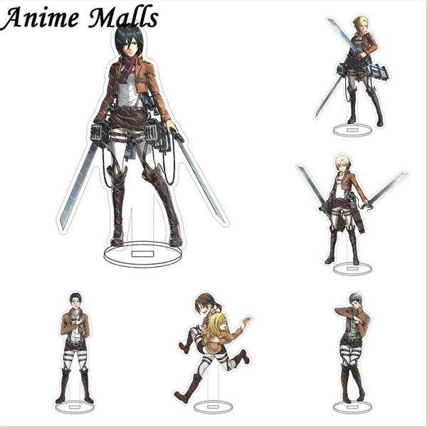 keychains attack on titan anime figure acrylic stand model toy levi ackerman action figures decoration lovers birthday collcet gifts, Silver
keychains attack on titan anime figure acrylic stand model toy levi ackerman action figures decoration lovers birthday collcet gifts, Silver