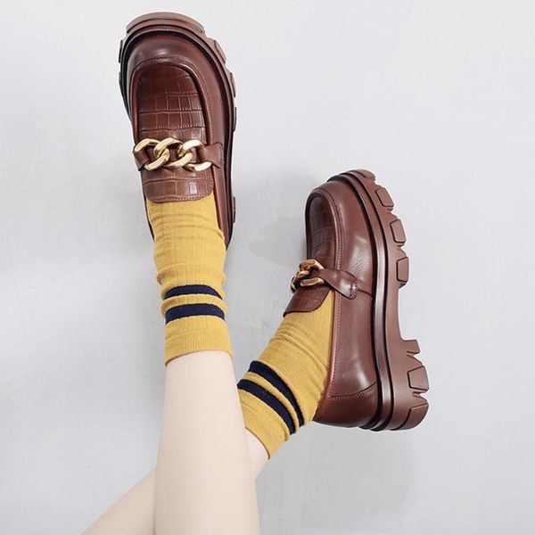 dress shoes brand fashion genuine cow leather ladies mary janes women platform chunky heels pumps thick chain female casual autumn, Black
dress shoes brand fashion genuine cow leather ladies mary janes women platform chunky heels pumps thick chain female casual autumn, Black