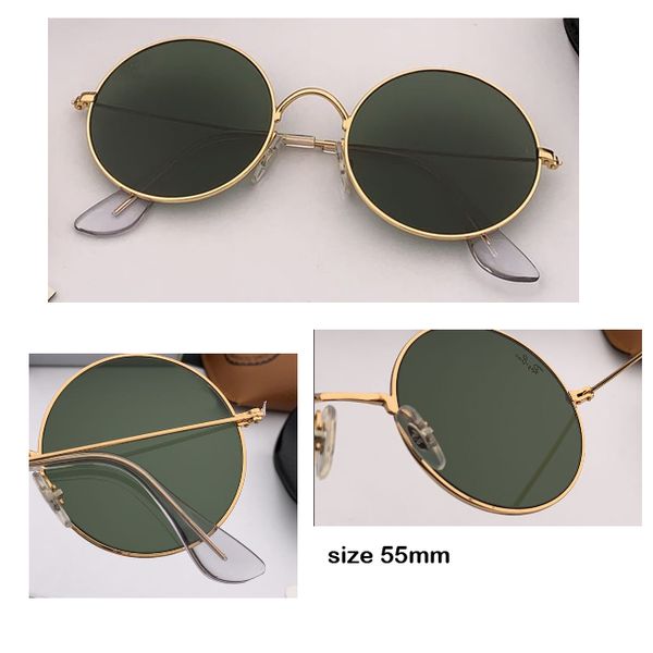 classic oversized circle round metal style 55mm galss lens uv400 sunglasses for women man unisex, White;black
classic oversized circle round metal style 55mm galss lens uv400 sunglasses for women man unisex, White;black