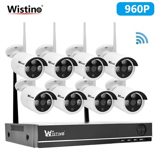 wistino 8ch wireless nvr camera kit outdoor hd 960p wifi cctv system security ip waterproof surveillance monitor systems
wistino 8ch wireless nvr camera kit outdoor hd 960p wifi cctv system security ip waterproof surveillance monitor systems