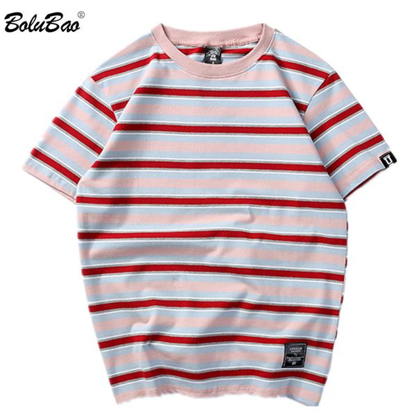 bolubao fashion brand men's t-shirt summer striped men t shirts street style men casual tee shirt 210518, White;black
bolubao fashion brand men's t-shirt summer striped men t shirts street style men casual tee shirt 210518, White;black