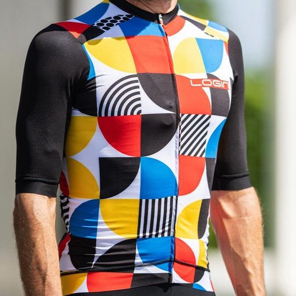 racing jackets cycling jersey men 2021 geometric print riding clothing summer short sleeve bicycle shirt latest login sport wear, Black;red
racing jackets cycling jersey men 2021 geometric print riding clothing summer short sleeve bicycle shirt latest login sport wear, Black;red