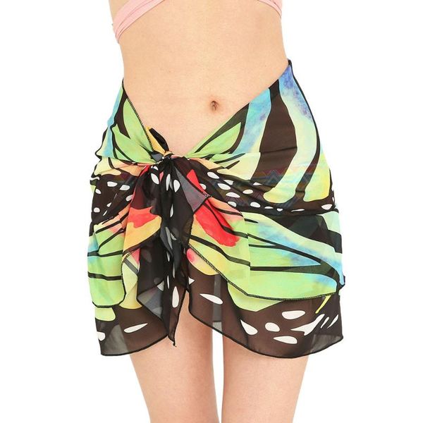 women butterfly print beach coverups sunscreen shawl split bikini cover up swimwear skirt wrap coverup swimsuit #yj skirts, Black
women butterfly print beach coverups sunscreen shawl split bikini cover up swimwear skirt wrap coverup swimsuit #yj skirts, Black