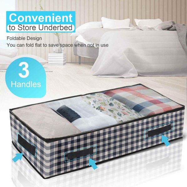 storage bags 2packs extra large capacity oxford cloth quilt bag clothing finishing heavy clothes home
storage bags 2packs extra large capacity oxford cloth quilt bag clothing finishing heavy clothes home