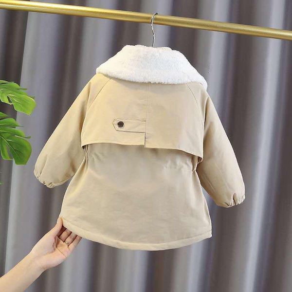 jackets girls winter coat foreign style children's padded coats plus velvet clothes fur collar clothing, Blue;gray
jackets girls winter coat foreign style children's padded coats plus velvet clothes fur collar clothing, Blue;gray