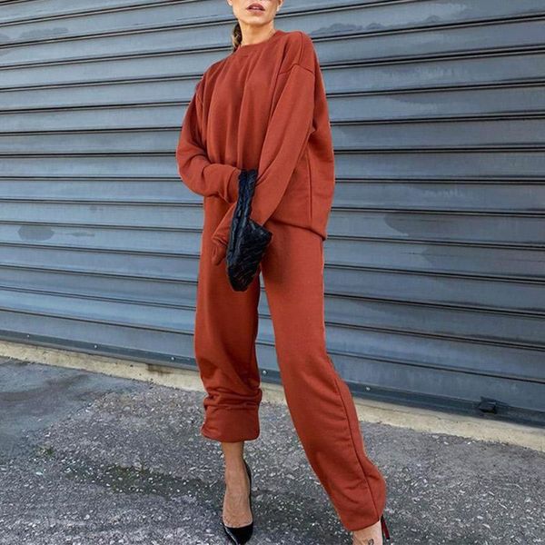 women's two piece pants tracksuit casual o-neck solid long sleeve ladies sweatshirt set autumn warm sportwear pant suit 2021, White
women's two piece pants tracksuit casual o-neck solid long sleeve ladies sweatshirt set autumn warm sportwear pant suit 2021, White